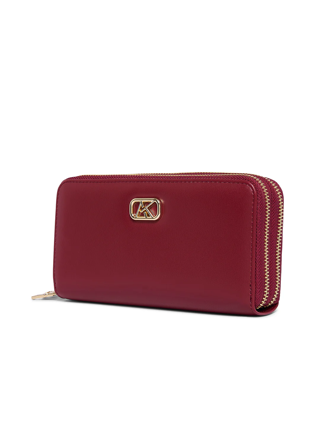 Wellsbury 2 Compartments Zip Around Large Wallet - Image 7